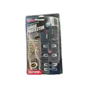 Cyberpower 850 New Surge Protector 1800 Joules 6’ Power Cord Computer Phone Fax
