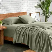Ddecor Home 1500 Thread count Premium Cotton Blend Sheet Set Sage
