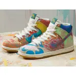 NIKE SB ZOOM DUNK HIGH WHAT THE 塗鴉 鴛鴦 籃球鞋 918321-381