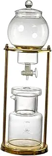 [MYCENSE] Ice Drip Coffee Pot 600ml Drip Coffee Machine Iced Coffee Maker Dripper Cold Brew Espresso n Coffee Maker