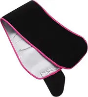 [COMPUKAS] Breathable Waist Support Brace for Women Comfortable Elastic Waist Belt for Fitness Sports and Exercise Durable and Quick Drying Design Random Style Black