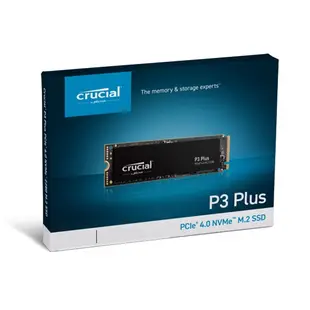 美光 P3 PLUS 500G 1TB M.2 SSD 固態硬碟 台灣公司貨 五年保 Crucial『高雄程傑電腦』