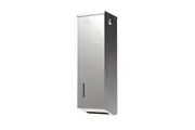 New Bradley 51553 Interleaved Toilet Tissue Dispenser Maxi - Silver 126Mm W X
