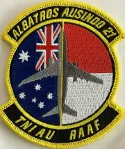 Albatross AusIndo 21 P-8 Poseidon RAAF Air Force Embroidered Patch Australia