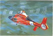 Trumpeter 1/35 US Coast Guard HH-65C Dolphin Helicopter Plastic Model Kit