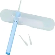 koolsoo Earwax Remover Kits Kids Ear Clean Pick Luminous Earwax Picker,Cleaning Earwax LED Earwax Spoon Digger for Trip Beginner Boys, Blue
