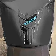 labelbike - 3D Sticker Tank Protector Motorcycle Compatible with Yamaha MT-10 2022 Cyan