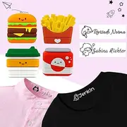 OATTIS Animal-themed Custom Name Stamp, Personalized Stamper for Clothing, Books & More, Multiple Languages, Free Ink, Medium Rubber Rectangular Stamp