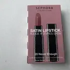 Sephora Collection Satin Lipstick in 20 Never Enough - Old Rose 1g Mini