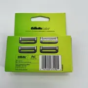 1 Unit Of 4 Gillette Labs Men's Razor Blade Refills