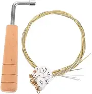 JOINPAYA 1 Set String Lyre Harp String with Tuning Wrench for Musical Instruments for Beginners Musicians Classical Learners