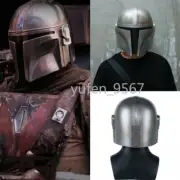Movie Star Wars The Mandalorian Cosplay Helmet PVC Mask Original Props Halloween