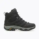 【MERRELL】MOAB 3 APEX MID WP 男 戶外鞋 登山 越野 耐磨 穩定 防水 黑(ML037049)