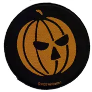 Helloween Pumpkin Circular Patch Official Metal Band Merch