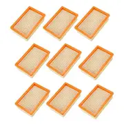 9Pcs HEPA Filter for MV4 MV5 MV6 WD4 WD5 WD6 Wet&Dry Vacuum Cleaner Replacement Parts 2.863-005.0