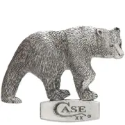 CASE XX KNIVES BEAR CASE XX PEWTER HAT PIN (PBEARHP) POCKET KNIFE