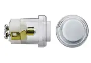 White Nutone Intercom Lighted Push Button Door Speaker Is69 Is67 Is70 Is54 Pb18