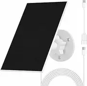 Solar Panel for eufy Camera, 5V 2.5W Solar Panel for Eufy E, 2C/2C Pro, 2/2Pro, E20/E40, Solo, SoloCam Spotlight, IP65 Solar Panel Charger for eufy Solar Panel with Micro USB Port and Rubber Plug