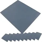 Milisten Bird Cage Liner Mats Bird Cage Gravel Paper Sheets 10pcs Set Accessory Bird Gravel Paper Parrot Cage Sandpaper Bird Nail Pad