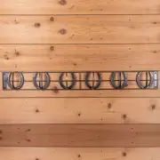 Schneiders Easy-Up Pro Mountable Horseshoe 6 Hook Rack | Durable Stylish Design