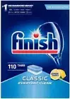 Finish Classic Lemon Sparkle Powerball Dishwashing 110 Tablets Pack 1