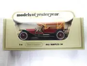 MATCHBOX MODELS OF YESTERYEAR, 1912 Simplex-50 Y-9 Red / Black / Yellow.