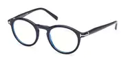 Tom Ford FT5979-B Blue-Light Block 090 Men's Glasses Blue Size 49 - Private Health Rebate - Blue Light Block Available