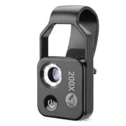 Nano Zoom 200x with Cpl for Iphone Nanozoom Magnification Portable & App