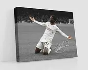 HWC Trading Kobbie Mainoo 16 x 12 inch Streched Canvas Print Signed Autograph for Football Fans and Supporters - Image 9