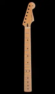 Fender Satin Roasted Maple Stratocaster Neck, Flat Oval Shape #55691