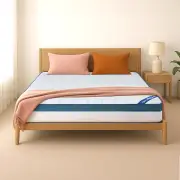 [Queen] Straight 2 Sleep® Mattress Topper with Cooling Technology + FREE Pillows