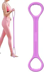 Yoga Stretch Strap, 8 Shape Fitness Rope, Shoulder Flexibility Resistance Belt for Training, Open Back Training Band for Stretching Exercises, Rehab and Daily Routines, Strap for