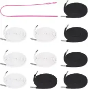 10 Pieces Drawstring Cords with Easy Threaders, Hoodie String Replacement...