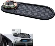 Dash Phone Holder for Car,Multifunctional Dashboard Mat Car Dashboard Mobile Phone Holder - Car Dashboard Accessories, Auto Phone Holder for Long-Distance Travel and Daily Commuting