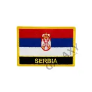 Serbia Patch / Serbia Flag / Iron On