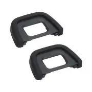 DK-23 Viewfinder Eyepiece Eyecup, 2 Pack Camera Eyecup Eye Cup, Black