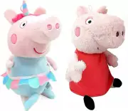 1 Peppa Pig Unicorn Plush Stuffed Animal Doll Toy Gift Kid Little Girls LICENSED