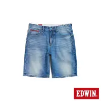 在飛比找momo購物網優惠-【EDWIN】男裝 BLUE TRIP系列 紅袋花丹寧短褲(