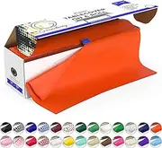 Orange Premium Disposable Plastic Picnic Tablecloth 54 Inch. x 100 Ft. Table Cover Roll By Grandipity