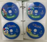 在飛比找Yahoo!奇摩拍賣優惠-寰宇迪士尼美語 step by step DVD 拆售　每片