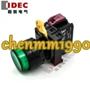 1PC NEW IDEC Green belt indicator button switch YW1L-M2E01QM3G YW-DE YE-E011B#YM