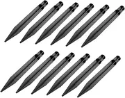 Kisangel 12pcs Ground Light Stakes: Ground Spikes Replacement for Outdoor Garden Lights Yard Camping Accessories and Landscape Lighting