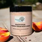 Peach Smoothie Whipped Cream Sugar Body Scrub