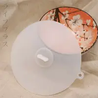在飛比找樂天市場購物網優惠-【一品川流】 日本進口矽膠可微波碗蓋/貓咪杯蓋