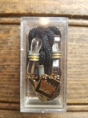 Vintage Verrari 24 Kt Gold Plated Sunglass Retainer/Cords Coors Light-Beer/Race