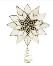 Mackenzie Childs Capiz Star Tree Topper