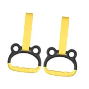 Gymnastics Rings Adjustable Strap Pull up Rings for Indoor Sports Workouts