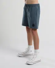 [Skylark] Skylark Boys' Freedom Elastic Waist Shorts in Blue Size 10 10 Blue