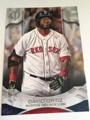 2019 Topps Tribute Jumbo 5x7 David Ortiz Red Sox 21 02/49
