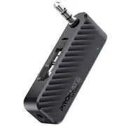 Promate In-Flight AUX to Bluetooth Wireless Audio Transmitter Adapter 7m TransmissionRange,10HoursPlay Time, Plug & play, 200mAh Built-in Battery, 80cm Charging Cable. [AIRLINK-BT]